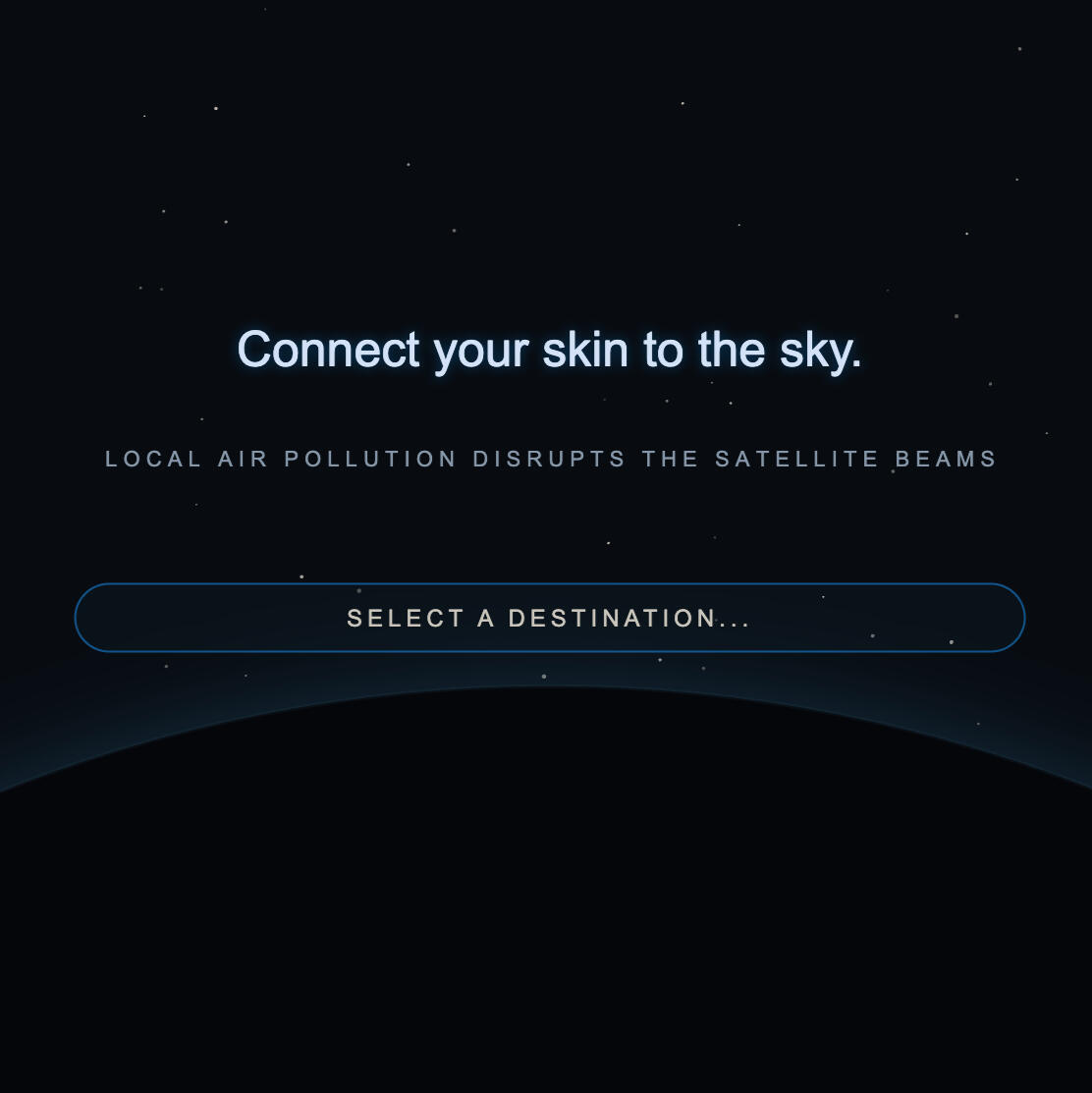 Connect your Skin to the Sky